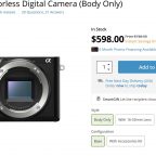 Permalink to DPR: Sony a6100 Best Camera Under $1,000 Plus It Is Still Discounted